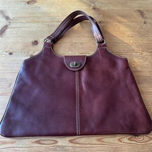 GAP Brown Leather Shoulder Bag